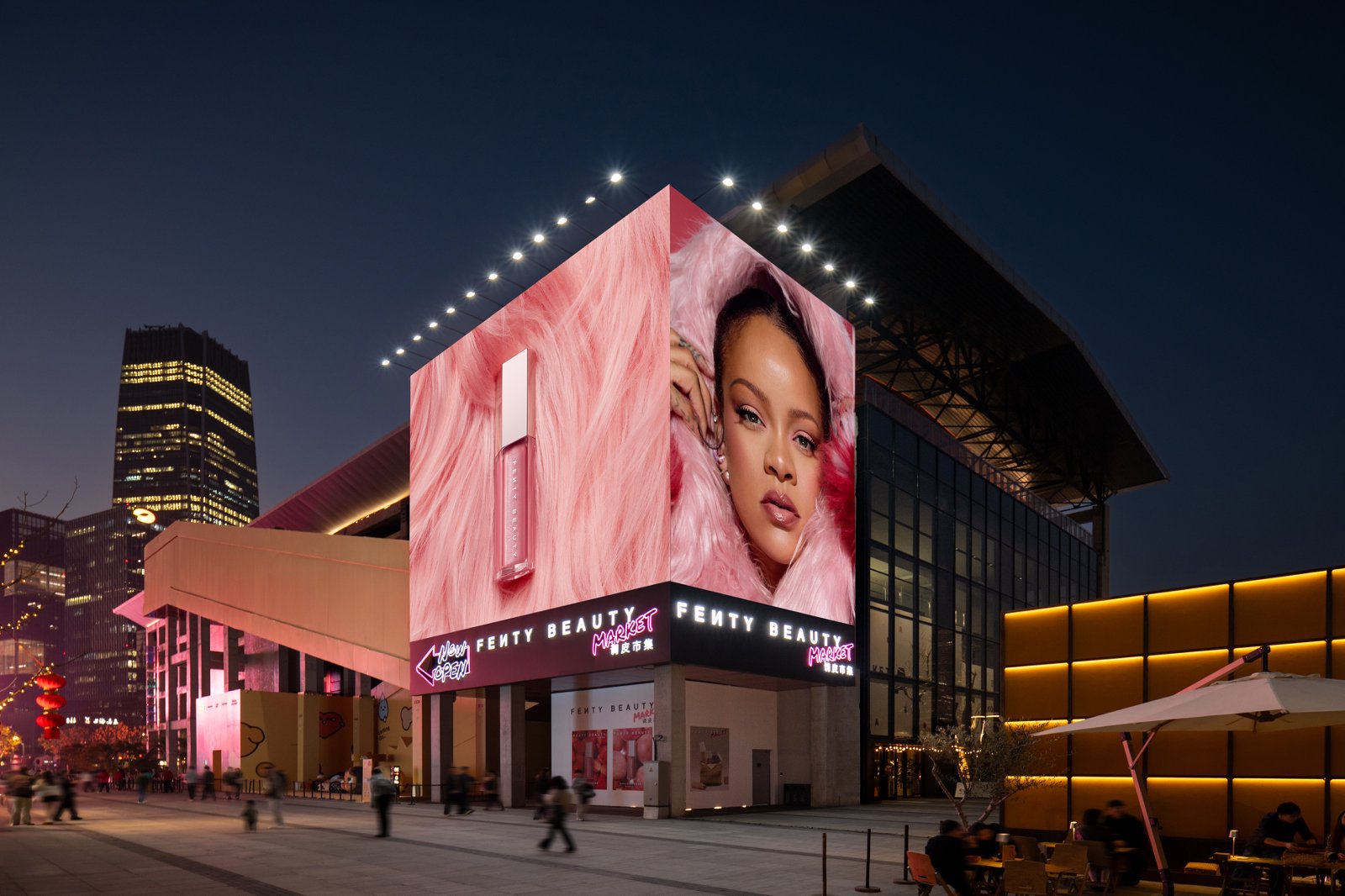 FENTY BEAUTY BY RIHANNA
「调皮市集」空降上海西岸，开启一场鲜活跃动的玩妆集会