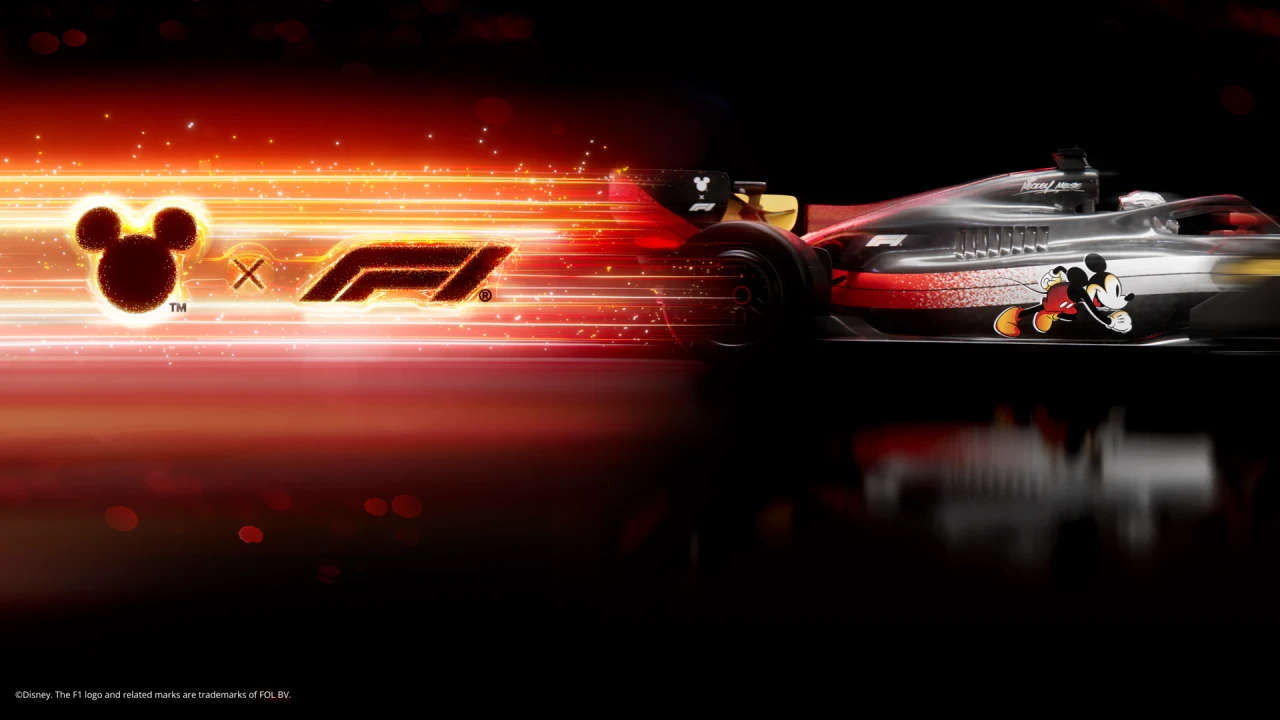 迪士尼与Formula 1®延续合作，2026赛季启动“奇速全开”主题活动